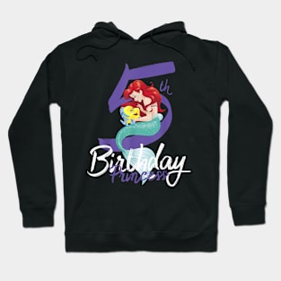 5th Birthday Princess Hoodie